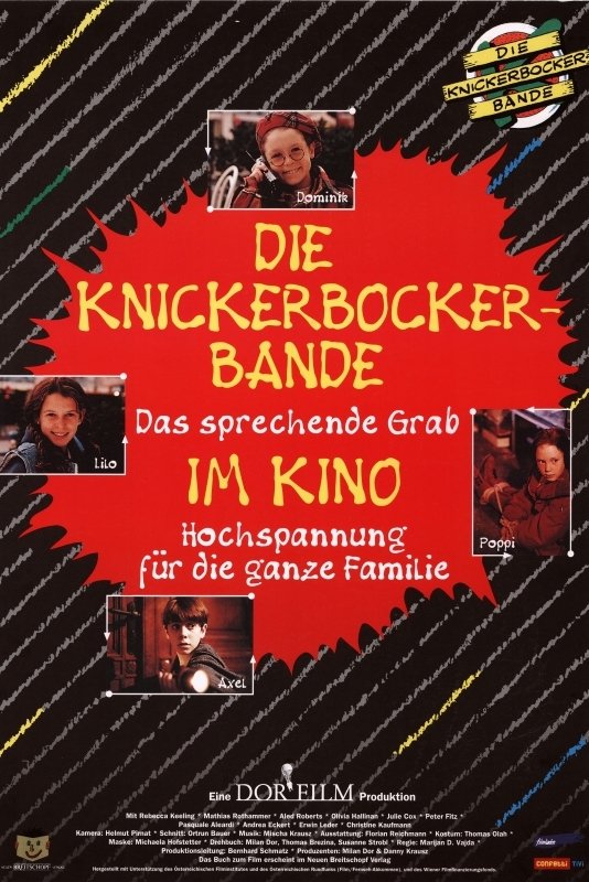 Постер Die Knickerbocker-Bande: Das sprechende Grab